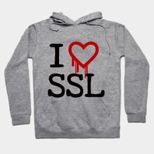 I Love SSL - Heart Bleed Bug Shirt Hoodie